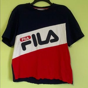 Vintage Fila Crop Top